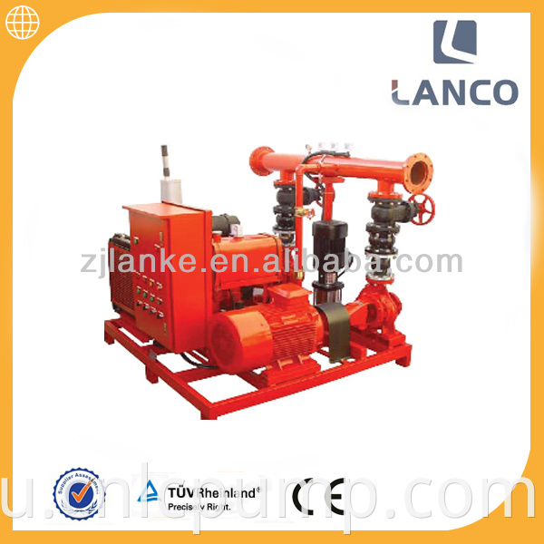 Центробежный стерлинговый пожарный насос высокой производительности марки Lanco